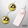 Multi Speed Golden Ben Wa Vibrating Balls Anal Vaginal BV-013