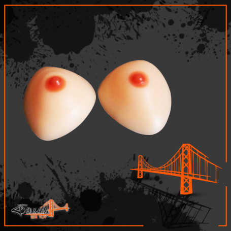 Silicone Breast Triangle D Cup SBP-003