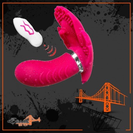 Remote control Wireless Clitoris Luxury Vibrator LXV-029