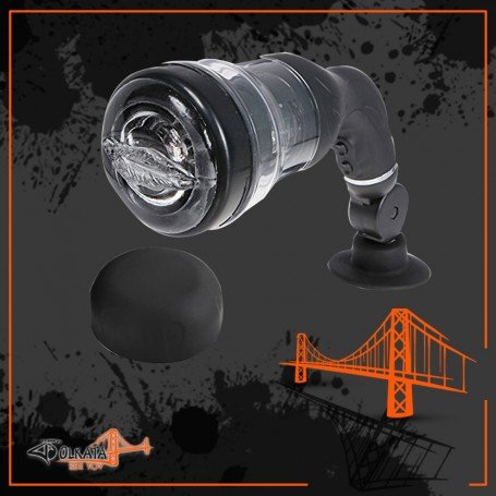 ROTATION LOVER VIBRATING MASSAGER WITH SUCTION CUP MS-051