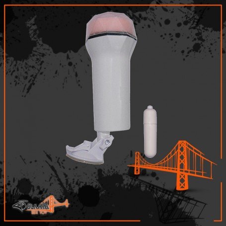 Super Soft Vibrating Male Stroker With Suction MS-048