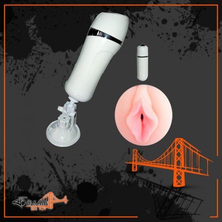 Comfortable Waterproof Hands Free Vibrating Male Stroker MS-038