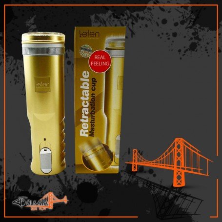 LETEN Retractable Male Stroker Cup MS-037