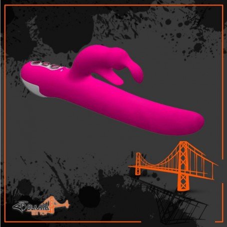 7 Speed Silicone Rabbit Vibrator- USB Rechargeable RV-025