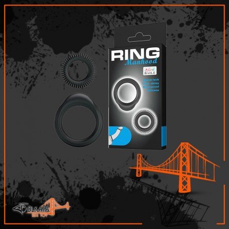 COCK RING MANHOOD CR-019