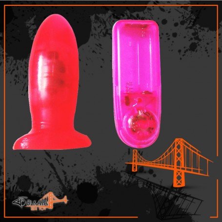 Crystal Anal Butt Plug Vibrating AD-013