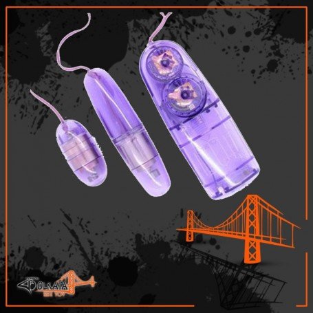 Strong Double Bullet Vibrator BV-006