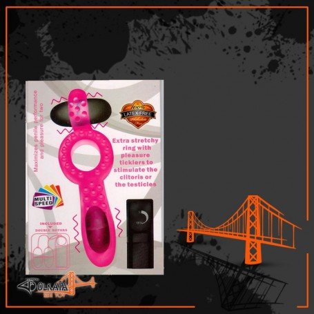 Couple Clitoris & Testicle Vibrator BV-019