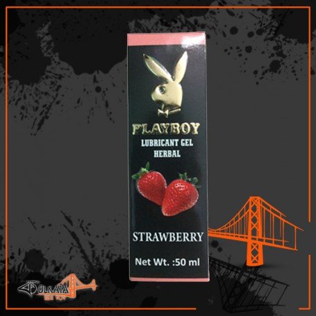 Playboy Lubricant Water Based Gel - Strawberry Flavoured CGS-034