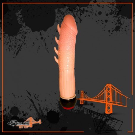 SPIKE SILICONE VIBRATING REALISTIC VIBRATOR RSV-059