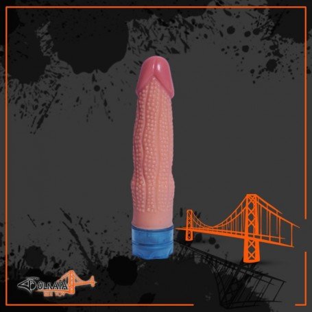 Soft Dotted Realistic Vibrator RSV-003