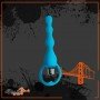 BLUE SILICONE ANAL VIBRATOR AD-029
