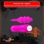 Purple Bullet Vibrator with 12 Vibration Settings BV-042