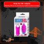 Purple Bullet Vibrator with 12 Vibration Settings BV-042