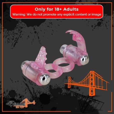 Vibrating Jelly Cock Ring CR-022